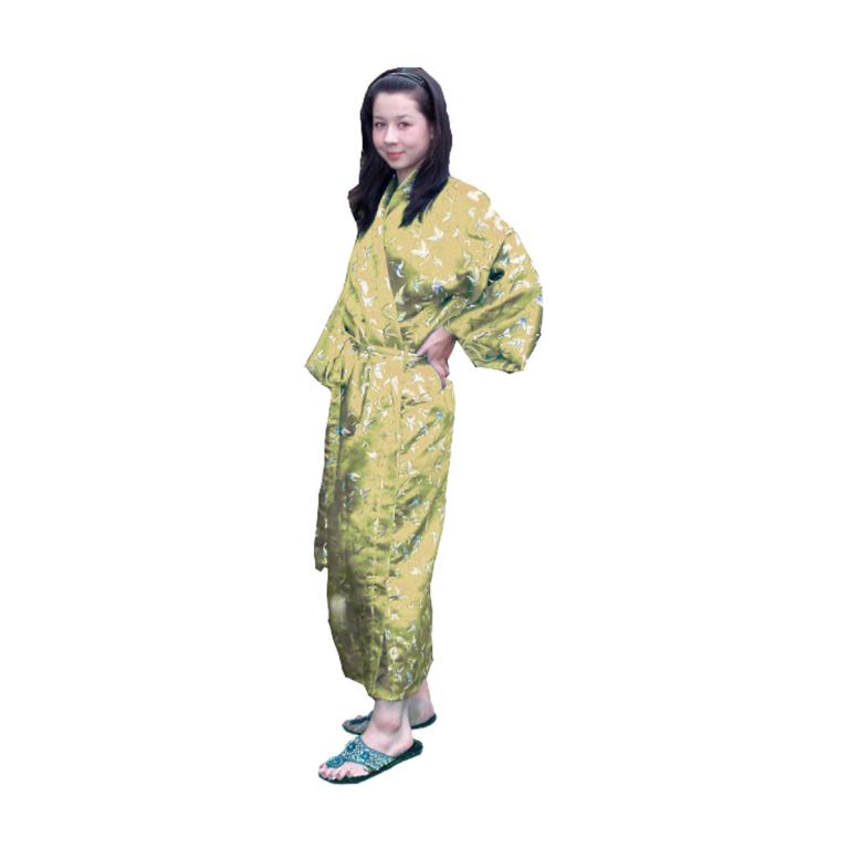 Gold XL Kimono Gown