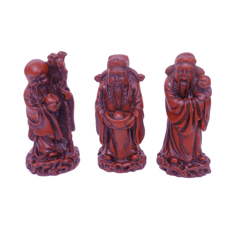 Set of Three Chinese Gods