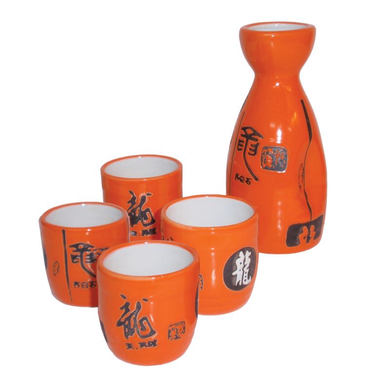Orange Sake Set