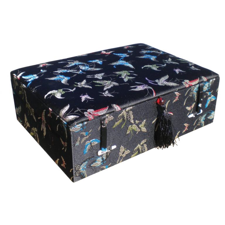 Large Black Butterfly Box