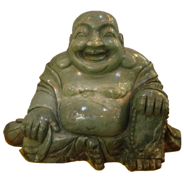 Chinese Jade Sitting Buddha
