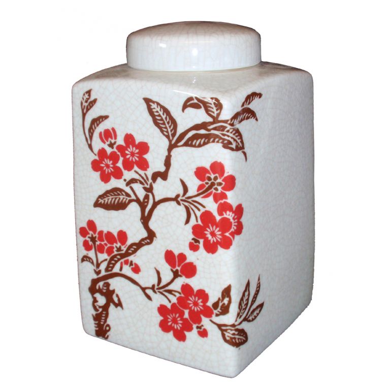 Square Floral Pot