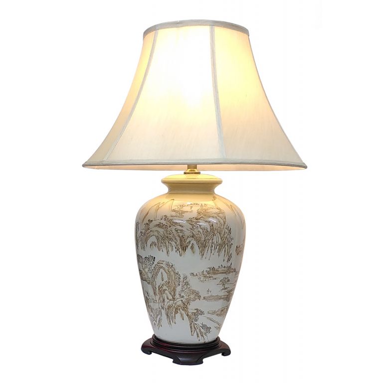 Willow Pattern Lamp